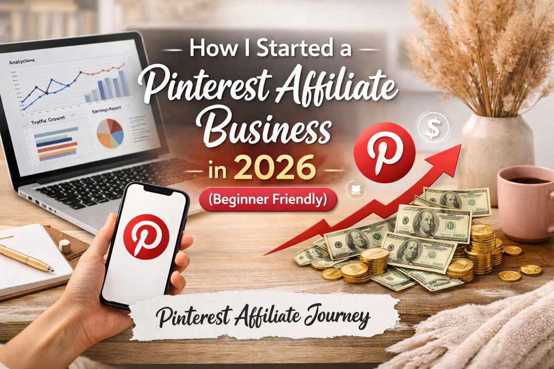 How I started a Pinterest Affiliate business in 2026 (Beginner Friendly)