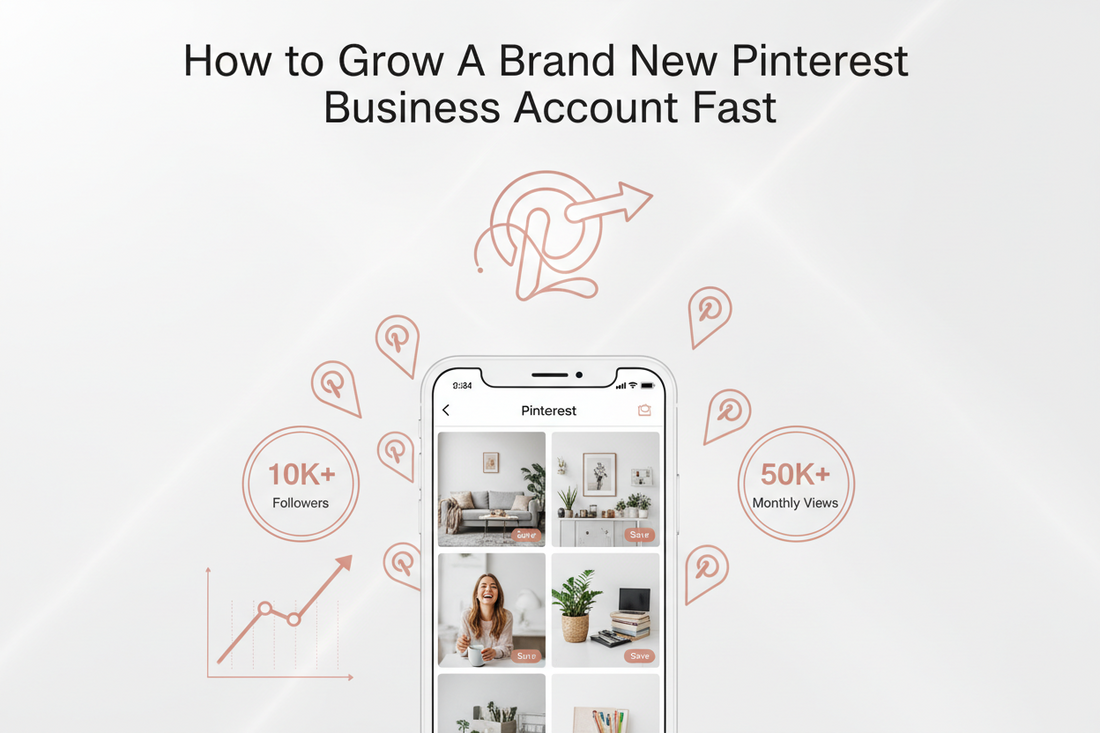 How to Grow A Brand New Pinterest Business Account Fast