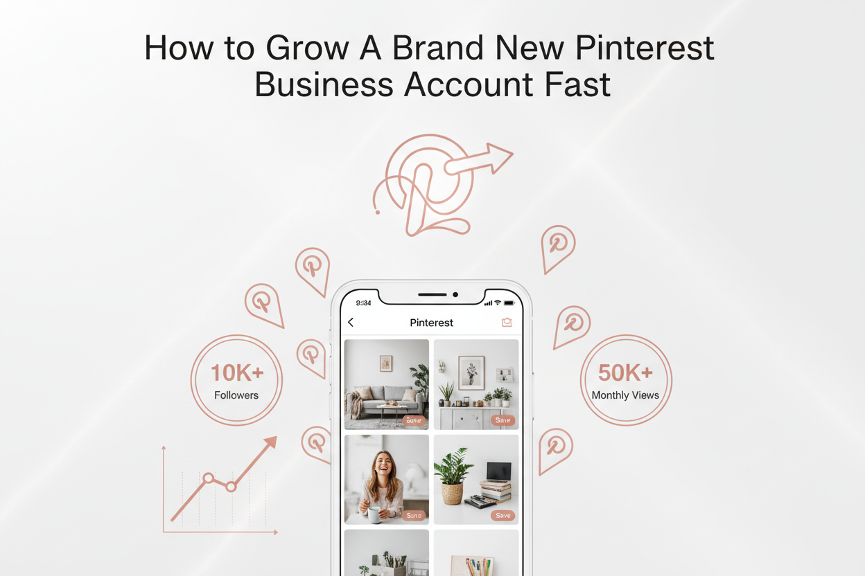 How to Grow A Brand New Pinterest Business Account Fast