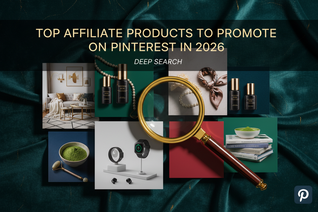 Top Affiliate Products  to Promote on Pinterest in 2026